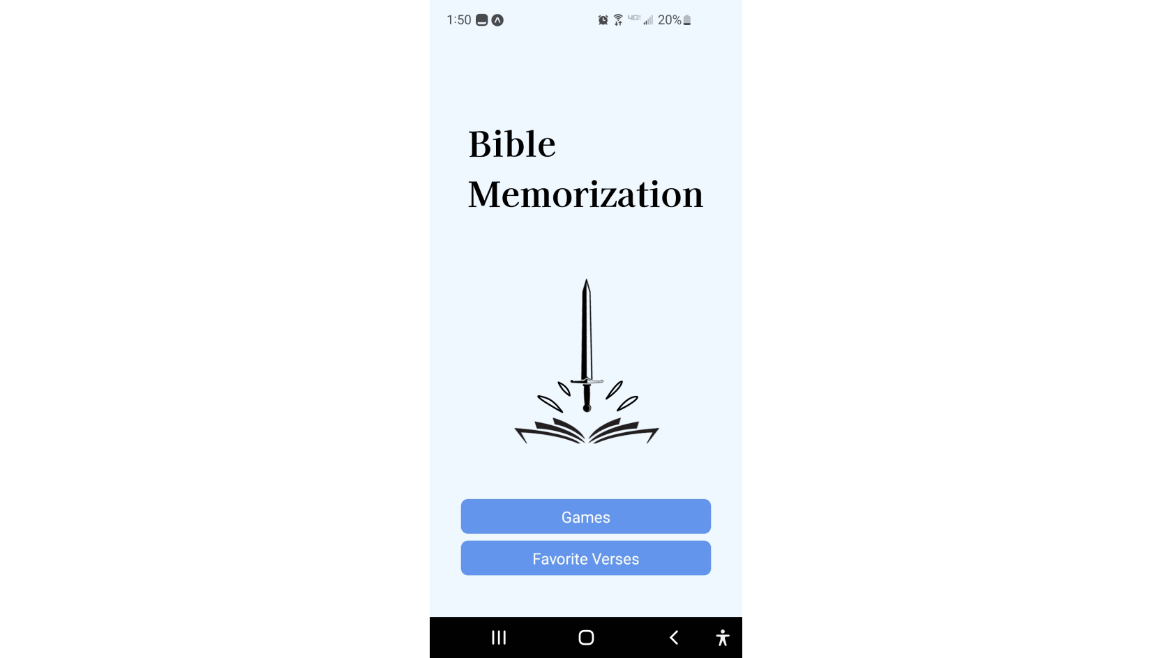 Bible mobile app